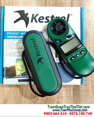Kestrel 2000 Wind Meter _Máy đo vi khí hậu Kestrel 2000 Wind Meter _Xuất xứ Mỹ (USA)